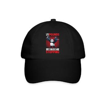 I Lost 100 Pounds And I'm Not Stopping 21 - Baseball Cap - black/black - Front