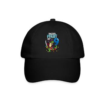 9th Birthday Pirates - Baseball Cap - black/black - Front