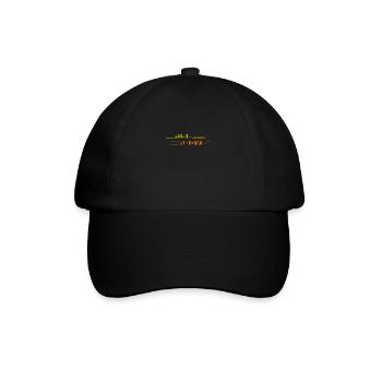 Rise Above: Motivational Words - Baseball Cap - black/black - Front