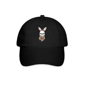 Maman Lapin Mignon Lapin Maman Mignon Lapin de Pâques - Casquette classique - noir/noir - Devant