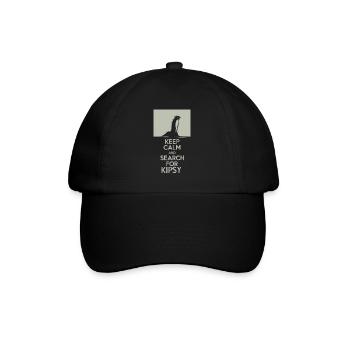 Hudson River Monster Kipsy Kryptozoologie Kryptid - Baseballkappe - Schwarz/Schwarz - Vorne