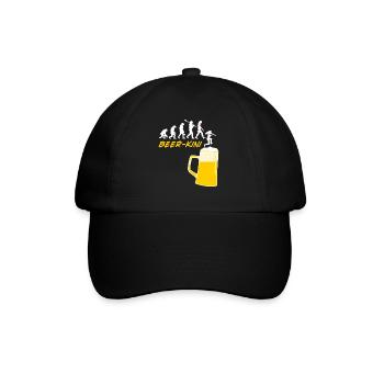 Beer Drinking Brewing Home Brewery - Baseballkappe - Schwarz/Schwarz - Vorne