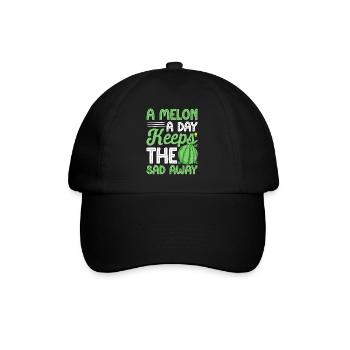 Melon Poison - Baseball Cap - black/black - Front
