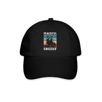 Grizzly Ours brun Ours brun - Casquette classique - noir/noir - Devant