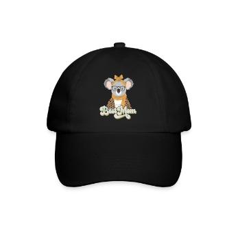 Drôle Koala Maman Mignon Maman Koala Ours - Casquette classique - noir/noir - Devant