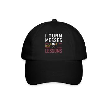 School administrators School staff Caretakers - Baseball Cap - black/black - Front