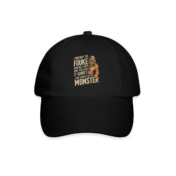 Fouke Monster Southern Sasquatch Cryptozoologie - Casquette classique - noir/noir - Devant
