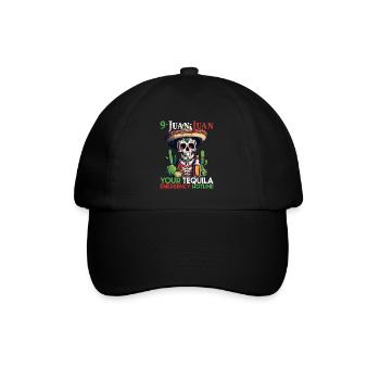 Drôle de Tequila Dicton Cinco De Mayo Design - Casquette classique - noir/noir - Devant