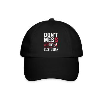 School administrators School staff Caretakers - Baseball Cap - black/black - Front