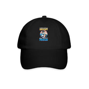 Patriotic Dentist Smiles Bright and Nations Proud - Baseball Cap - black/black - Front