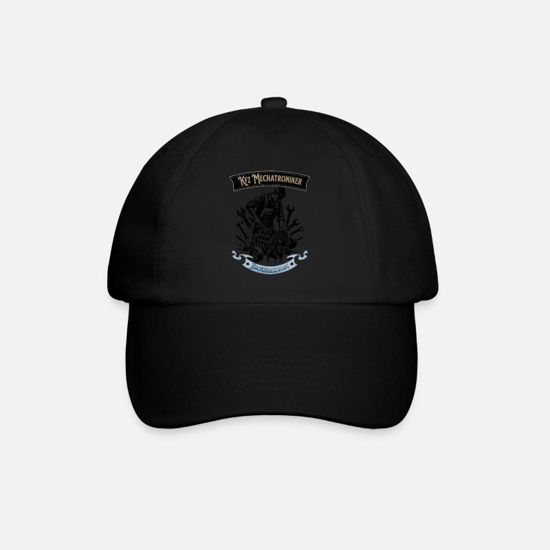 Kfz Mechatroniker Abschluss Mechatroniker Geschenk - Baseballkappe - Schwarz/Schwarz