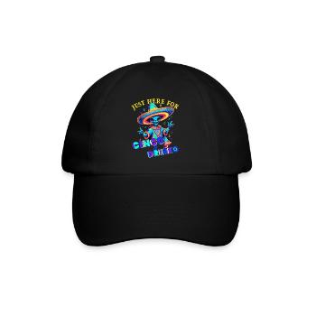 Drôle de fête Fiesta Alien Vacances mexicaines - Casquette classique - noir/noir - Devant