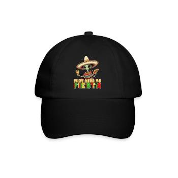 Drôle Fiesta Alien Style de vacances mexicaines - Casquette classique - noir/noir - Devant