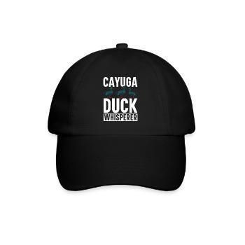 Cayuga Duck Owner Stuffed Animal Enclosure Toys - Baseballkappe - Schwarz/Schwarz - Vorne
