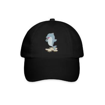 Chant Dolphin Singer Microphone - Casquette classique - noir/noir - Devant