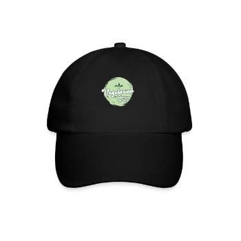 Végétarien Équilibrer ma vie - Casquette classique - noir/noir - Devant