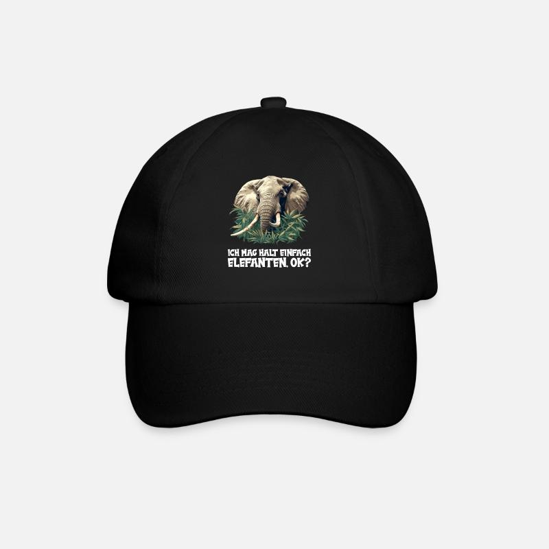 Éléphant Éléphant - Casquette classique - noir/noir