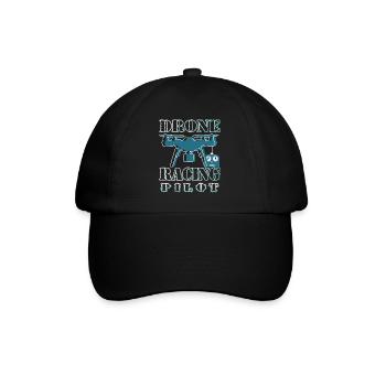 Drone Pilot - Baseball Cap - black/black - Front