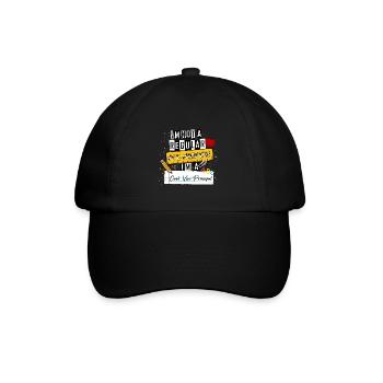 Ich bin kein regulärer Vize-Schulleiter, ich bin ein cooler Vize-P - Baseballkappe - Schwarz/Schwarz - Vorne
