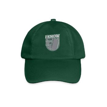 Je sais comment utiliser ma bouche harmoniciste de langue - Casquette classique - vert bouteille - Devant