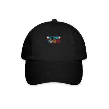 Millésime anniversaire des années 1990 - Casquette classique - noir/noir - Devant
