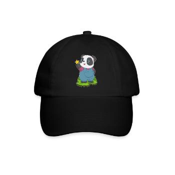 Étoile Panda - Casquette classique - noir/noir - Devant