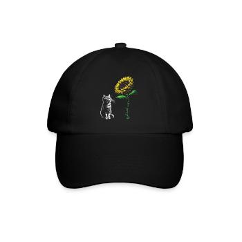 Meilleur chat Nana de tous les temps - Casquette classique - noir/noir - Devant