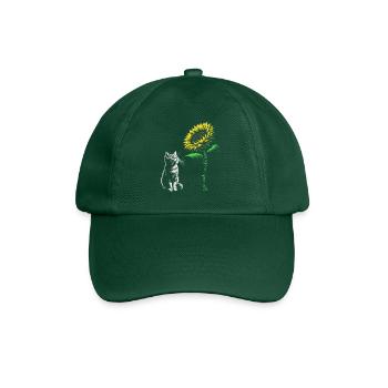 Best Cat Uncle Ever - Baseball Cap - bottle green - Front