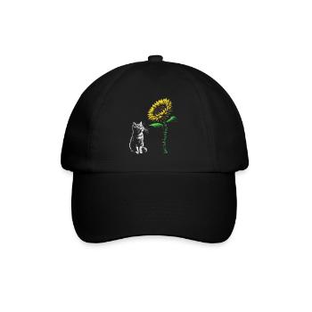 Best Cat Brother Ever - Baseball Cap - black/black - Front
