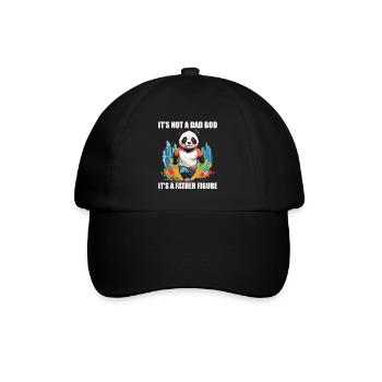 Funny Father Perfect Father's Day Design Style - Baseball Cap - black/black - Front