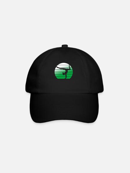 Gymnaste Gymnastique Club de gymnastique Gymnastique Gymnastique - Casquette classique - noir/noir