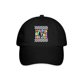 Funny Dad Perfect Style Dad Birthday - Baseball Cap - black/black - Front