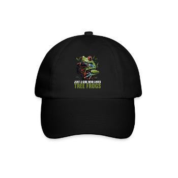 Rainette Baumfrösche Baumfrosch - Casquette classique - noir/noir - Devant