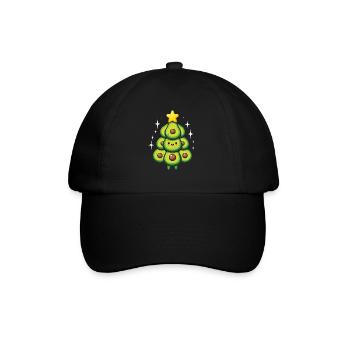 Avocado Guacamole Vegan Gift - Baseball Cap - black/black - Front
