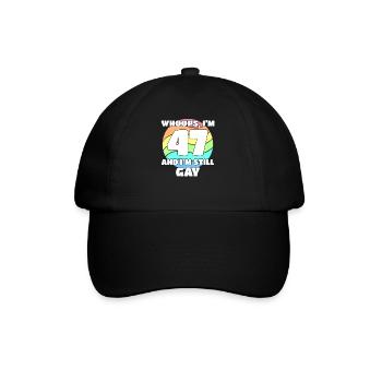 47e anniversaire 47 BDay Lesbienne Gay Bi Trans - - Casquette classique - noir/noir - Devant