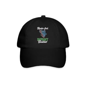 Kindergarten Teacher Daycare Center Educator - Baseball Cap - black/black - Front