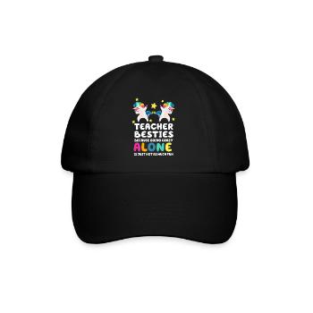 Les meilleurs amis des enseignants parce qu’ils deviennent fous - Casquette classique - noir/noir - Devant