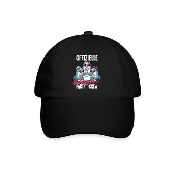 Schlager - Baseballkappe - Schwarz/Schwarz - Vorne