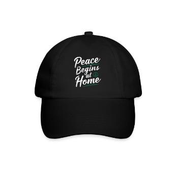 Sensibilisation à la violence conjugale - Casquette classique - noir/noir - Devant