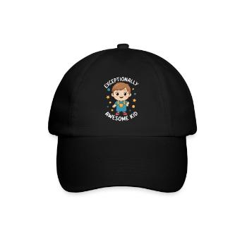 AuDHD Autisme TDAH Spectre autistique Neurodiversité - Casquette classique - noir/noir - Devant