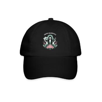 Smudge Sage Plume Sorcellerie spirituelle Méditer - Casquette classique - noir/noir - Devant