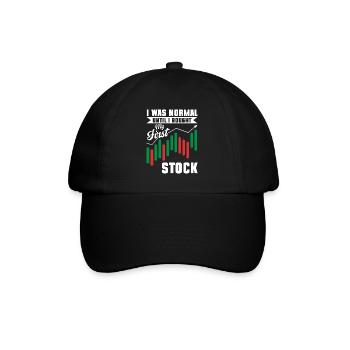 Trading Crypto Stock Market Investor Day Trader - Baseball Cap - black/black - Front