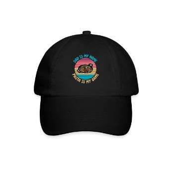 Cadeaux pour les amateurs de pâtes - Casquette classique - noir/noir - Devant