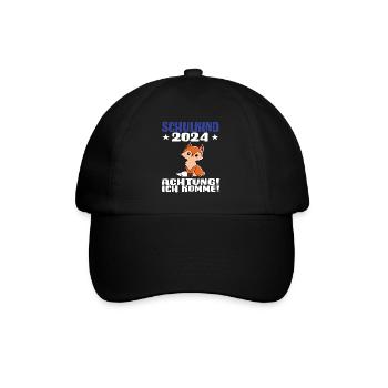 Inscription scolaire 2024 de l’école de la rentrée scolaire - Casquette classique - noir/noir - Devant
