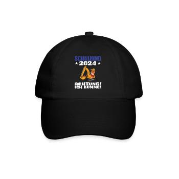 Inscription scolaire 2024 de l’école de la rentrée scolaire - Casquette classique - noir/noir - Devant