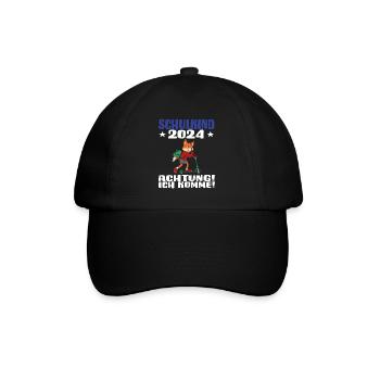 Inscription scolaire 2024 de l’école de la rentrée scolaire - Casquette classique - noir/noir - Devant