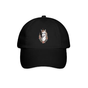 Licorne Maman Maman Drôle Maman Cadeau de Fête des Mères - Casquette classique - noir/noir - Devant