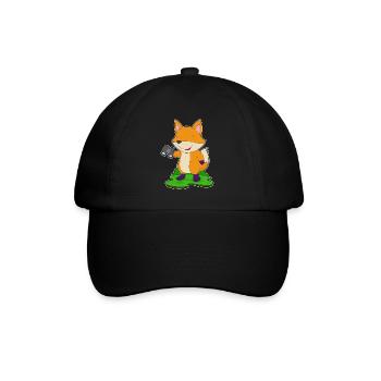 Fuchs Binoculars - Baseball Cap - black/black - Front