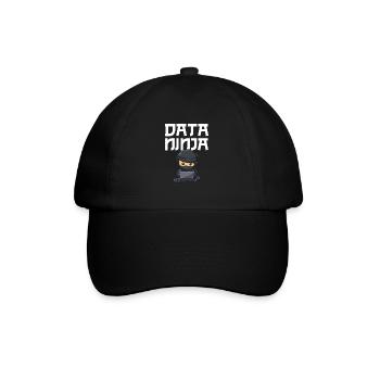 Data ninja data scientist - Baseballkappe - Schwarz/Schwarz - Vorne