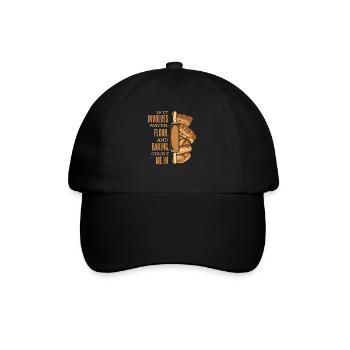 Comptez-moi dans la pâte à pain Machine à pain Bread Queen - Casquette classique - noir/noir - Devant